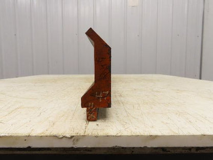Press Brake Gooseneck Punch Die 45-11/16" Long 90° V 3/8" Finger 3-3/4" H