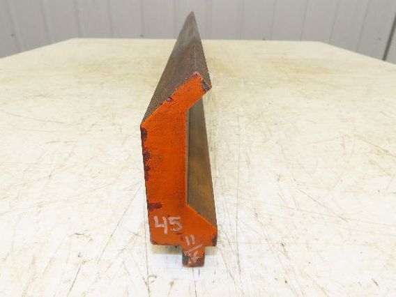 Press Brake Gooseneck Punch Die 45-11/16" Long 90° V 3/8" Finger 3-3/4" H