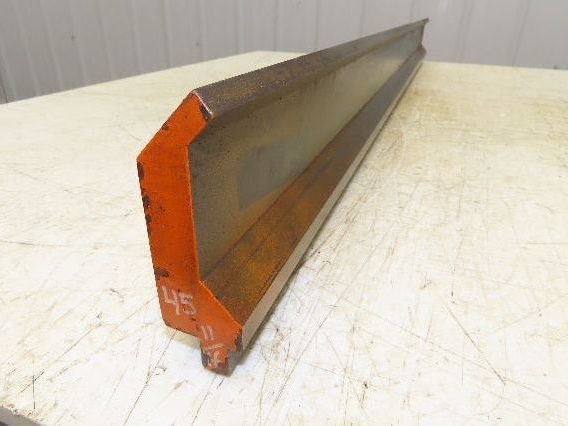 Press Brake Gooseneck Punch Die 45-11/16" Long 90° V 3/8" Finger 3-3/4" H