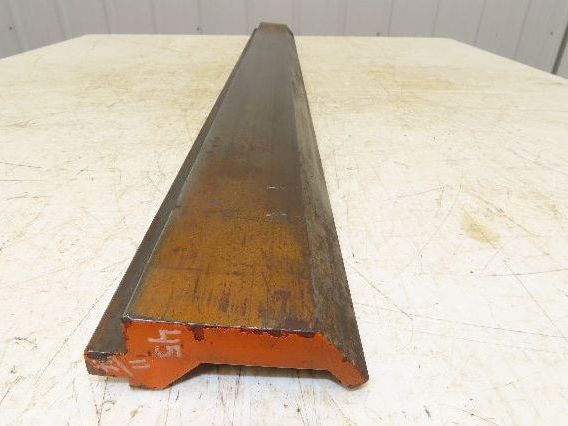 Press Brake Gooseneck Punch Die 45-11/16" Long 90° V 3/8" Finger 3-3/4" H
