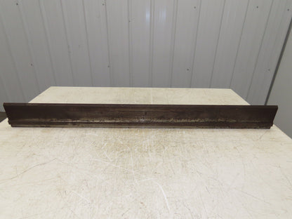 Press Brake Punch Die 44" Long 90° V 5/8" W 3-3/4" H 1/2" Tang