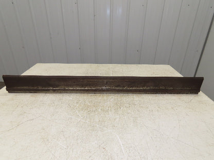 Press Brake Punch Die 44" Long 90° V 5/8" W 3-3/4" H 1/2" Tang