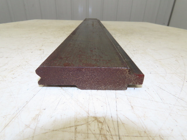 Press Brake Die 35-15/16" Long 90° V 5/16" W 3/16" D 3-3/4" H 1/2" Tang