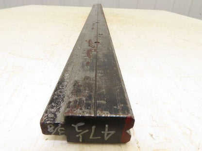 Press Brake Die 47-1/2" Long 90° V 3/8" W 3/16" D 1-3/4" H 1/2" Tang