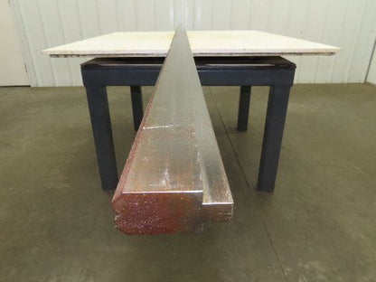 Press Brake Die 122" Long 90° V 1/4" W 1/8" D 1-3/4" H 1/2" Tang