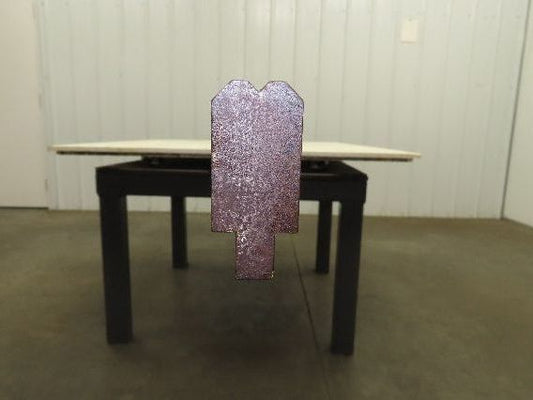 Press Brake Die 122" Long 90° V 1/4" W 1/8" D 1-3/4" H 1/2" Tang