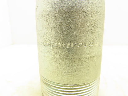 Sch 40 Galvanized Steel Concentric Reducer 3"x 2-1/2" NPT Threaded Pipe Fitting