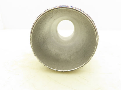 Sch 40 Galvanized Steel Concentric Reducer 3"x 2-1/2" NPT Threaded Pipe Fitting