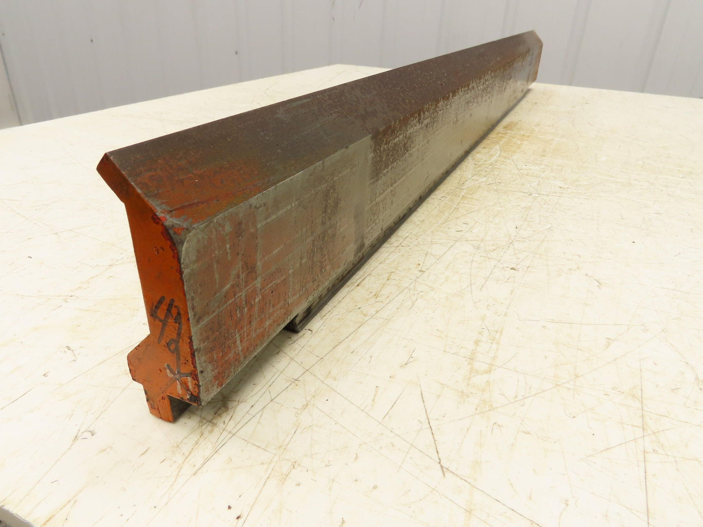 Press Brake Gooseneck Punch Die 42" Long 90° V 3/8" Finger 3-3/4" H
