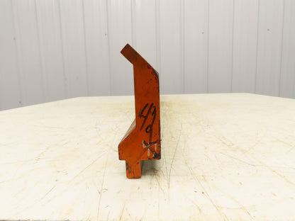 Press Brake Gooseneck Punch Die 42" Long 90° V 3/8" Finger 3-3/4" H