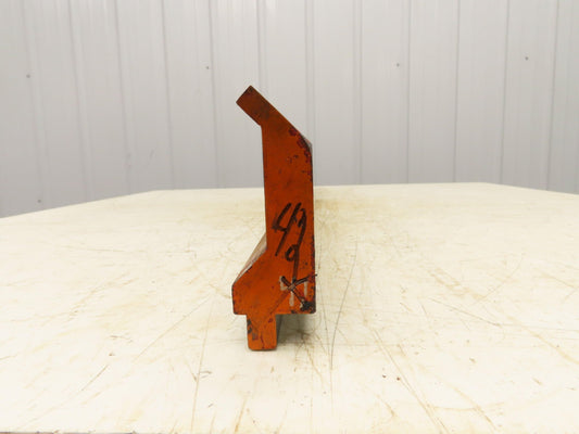 Press Brake Gooseneck Punch Die 42" Long 90° V 3/8" Finger 3-3/4" H