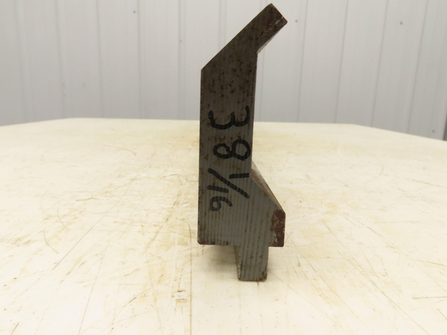Press Brake Gooseneck Punch Die 38" Long 90° V 3/8" Finger 3-3/4" H