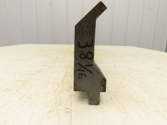 Press Brake Gooseneck Punch Die 38" Long 90° V 3/8" Finger 3-3/4" H
