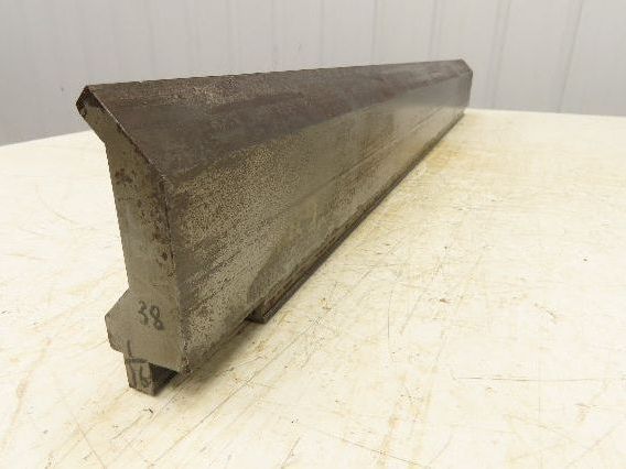 Press Brake Gooseneck Punch Die 38" Long 90° V 3/8" Finger 3-3/4" H