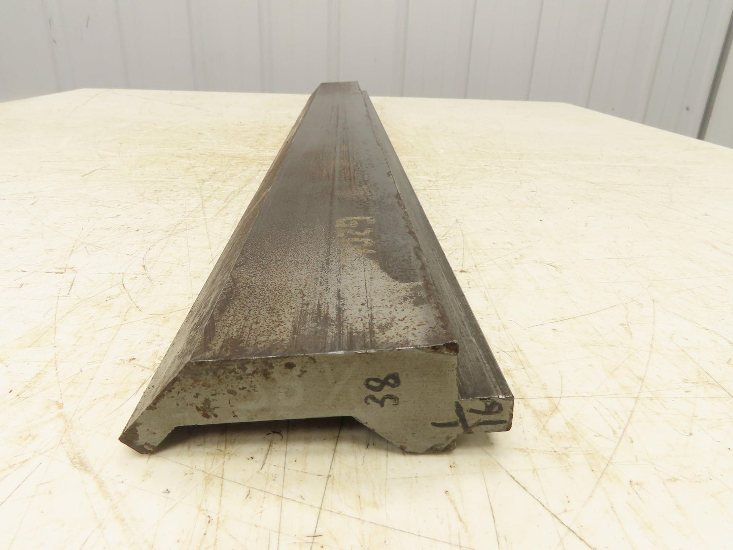 Press Brake Gooseneck Punch Die 38" Long 90° V 3/8" Finger 3-3/4" H