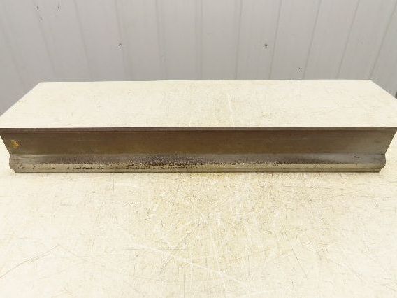 Press Brake Gooseneck Punch Die 31-1/4" Long 90° V 1/4" Finger 3-3/4" H