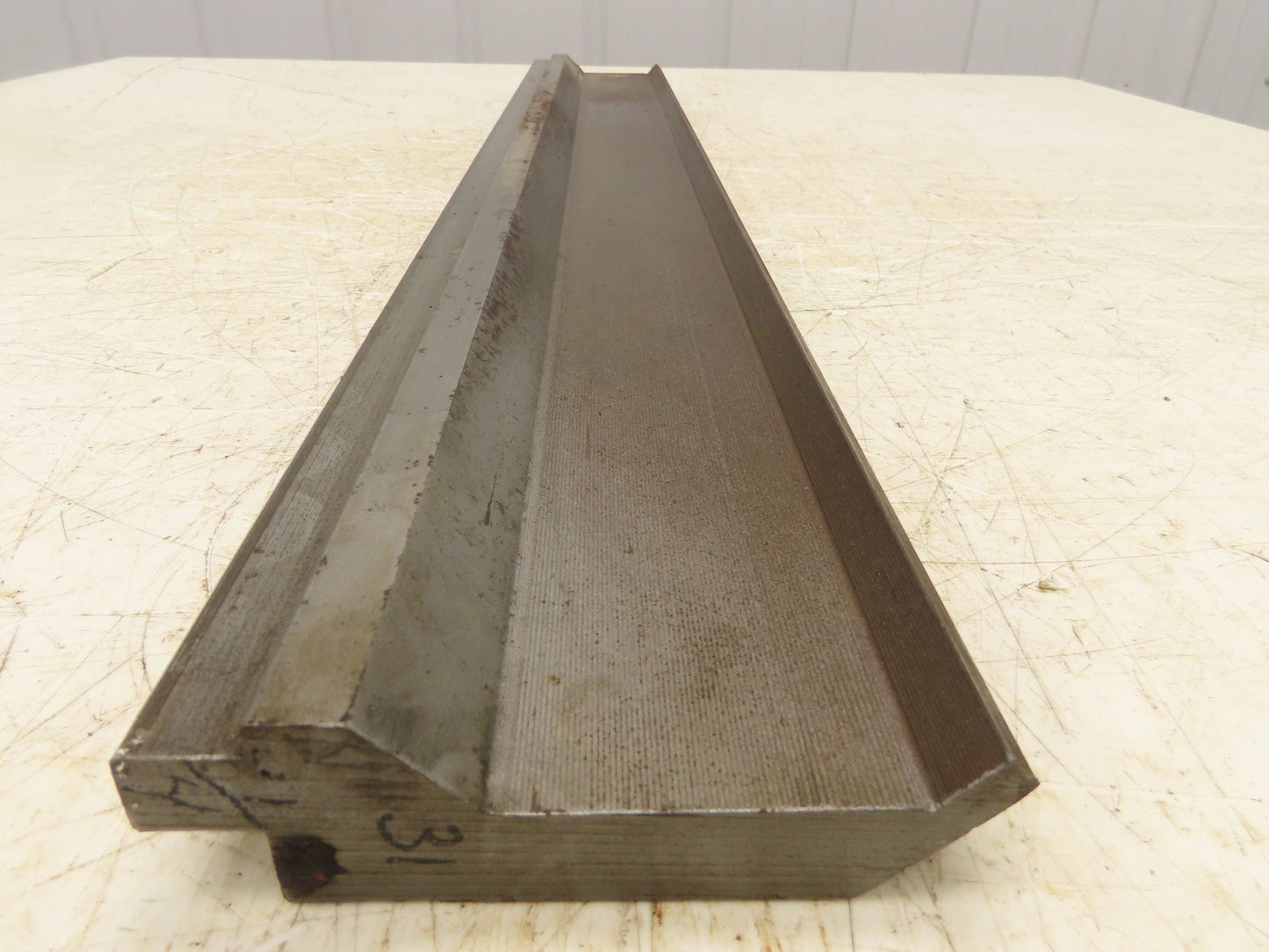 Press Brake Gooseneck Punch Die 31-1/4" Long 90° V 1/4" Finger 3-3/4" H