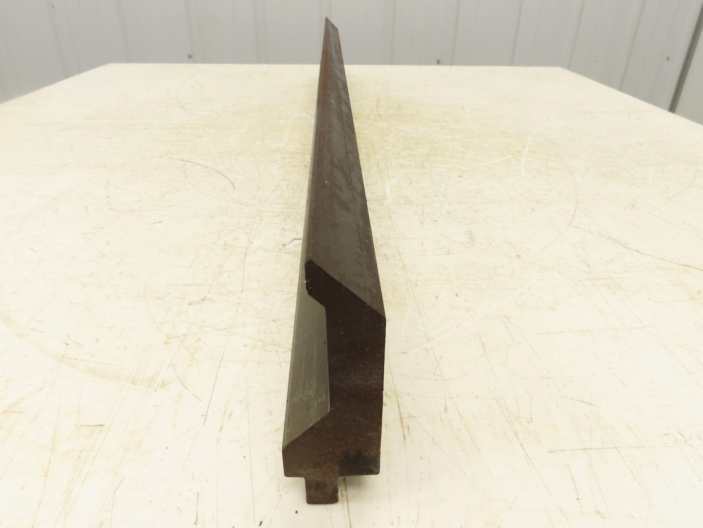Press Brake Gooseneck Punch Die 37-1/2" Long 90° V 3/8" Finger 3-3/4" H