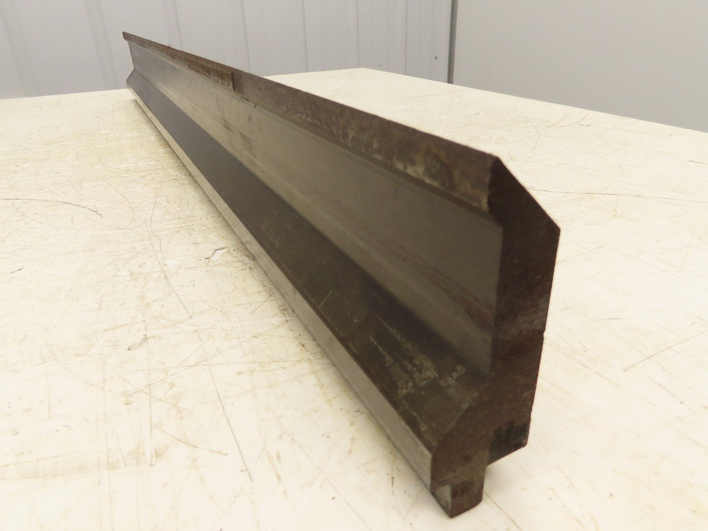 Press Brake Gooseneck Punch Die 37-1/2" Long 90° V 3/8" Finger 3-3/4" H