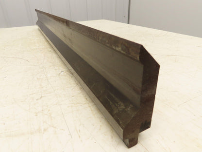 Press Brake Gooseneck Punch Die 37-1/2" Long 90° V 3/8" Finger 3-3/4" H