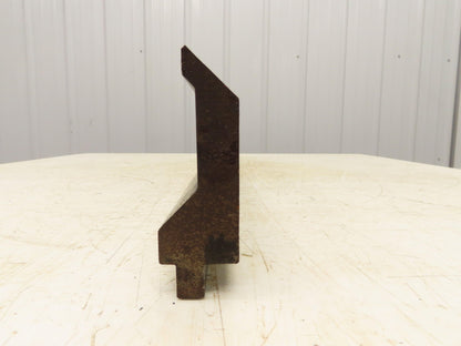 Press Brake Gooseneck Punch Die 37-1/2" Long 90° V 3/8" Finger 3-3/4" H