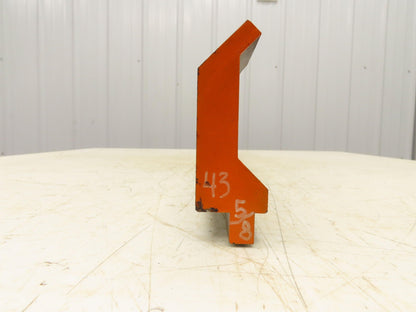 Press Brake Gooseneck Punch Die 43-11/16" Long 90° V 3/8" Finger 3-3/4" H