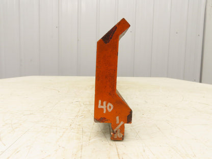 Press Brake Gooseneck Punch Die 40-1/16" Long 90° V 3/8" Finger 3-3/4" H