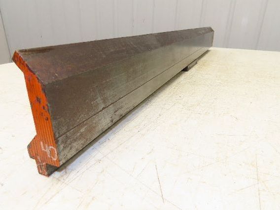 Press Brake Gooseneck Punch Die 40-1/16" Long 90° V 3/8" Finger 3-3/4" H