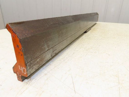 Press Brake Gooseneck Punch Die 40-1/16" Long 90° V 3/8" Finger 3-3/4" H