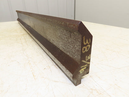 Press Brake Gooseneck Punch Die 38-3/16" Long 90° V 1/2" Finger 3-7/8" H