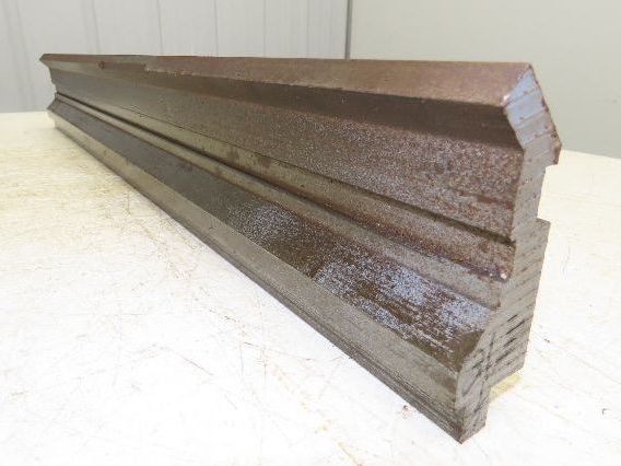 Press Brake Gooseneck Punch Die 31-1/2" Long 90° V 1/2" Finger 3-3/4" H