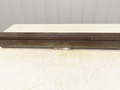 Press Brake Gooseneck Punch Die 31-1/2" Long 90° V 1/2" Finger 3-3/4" H