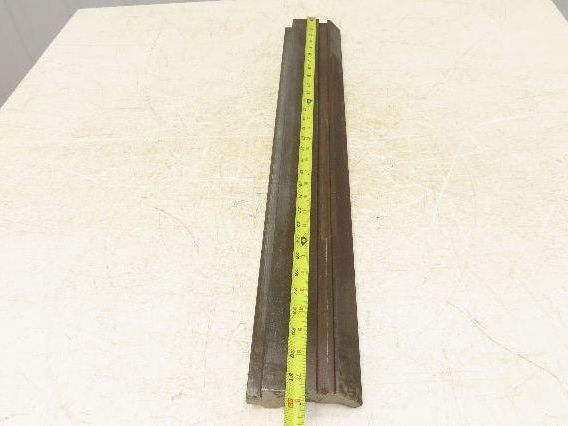 Press Brake Gooseneck Punch Die 31-1/2" Long 90° V 1/2" Finger 3-3/4" H