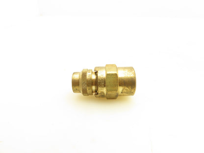 Spraying Systems 1/4QJ+QU-6510 Quickjet 65° Brass Spray Nozzle 1/4"npt Lot of 12