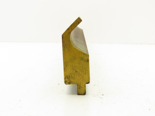 Press Brake Gooseneck Punch Die 28-1/4" Long 90° V 1/4" Finger 3-3/4" H