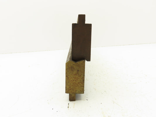 Press Brake Punch Die Set 24-1/4" Long 125° Offset Z Bend 11/16" W 140° 2nd V