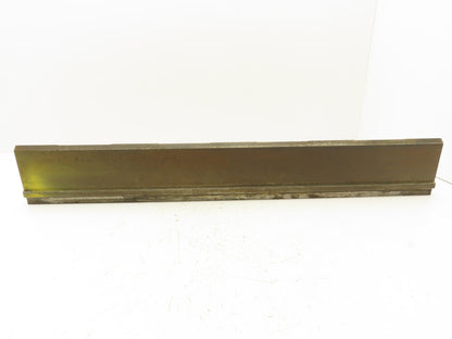 Press Brake Punch Die 29-7/8" Long 90° V 5/8" W 3-3/4" H 1/2" Tang