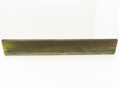 Press Brake Punch Die 29-7/8" Long 90° V 5/8" W 3-3/4" H 1/2" Tang