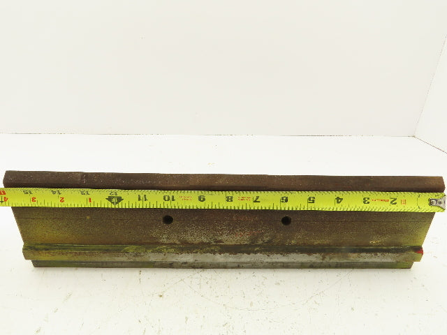 Press Brake Punch Die 15-7/8" Long 90° V 5/8" W 3-3/4" H 1/2" Tang