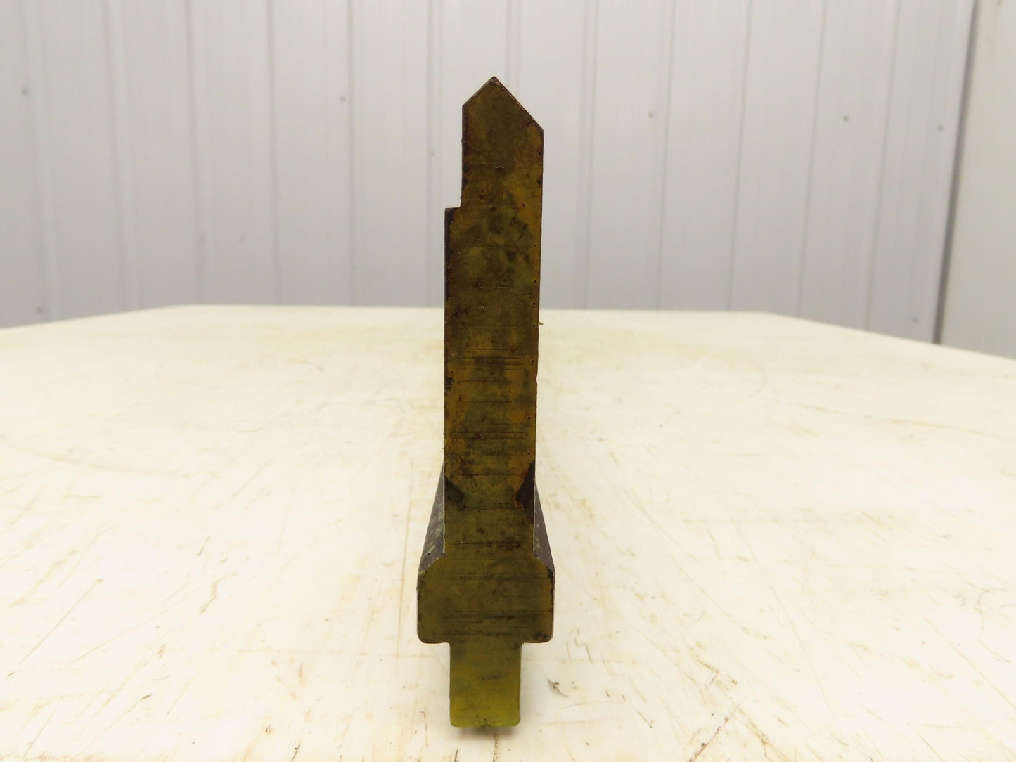 Press Brake Punch Die 51-1/16" Long 90° V 1/2" W 3-3/4" H 1/2" Tang