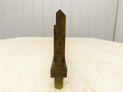 Press Brake Punch Die 51-1/16" Long 90° V 1/2" W 3-3/4" H 1/2" Tang