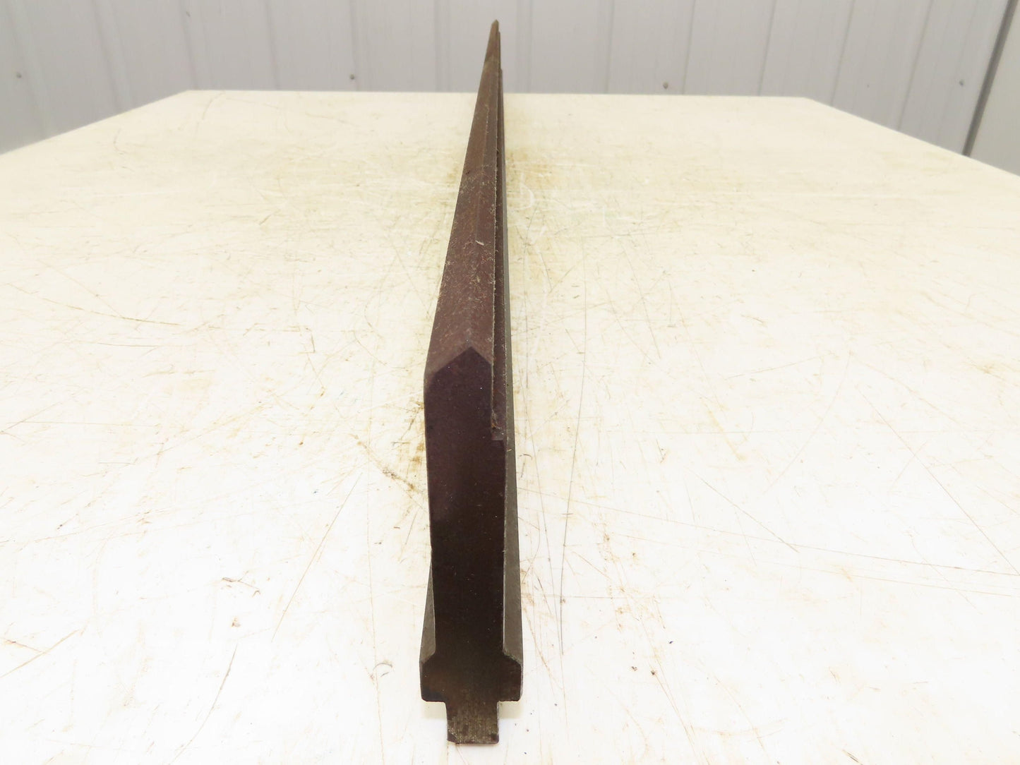 Press Brake Punch Die 51-1/16" Long 90° V 1/2" W 3-3/4" H 1/2" Tang