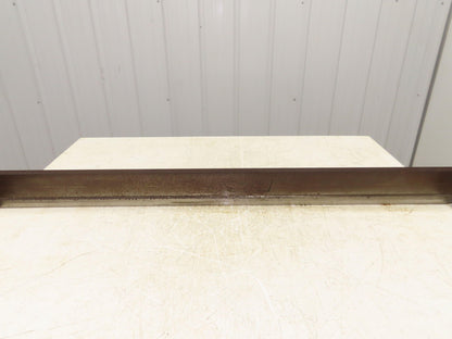 Press Brake Punch Die 51-1/16" Long 90° V 1/2" W 3-3/4" H 1/2" Tang