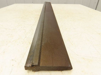 Press Brake Punch Die 51-1/16" Long 90° V 1/2" W 3-3/4" H 1/2" Tang