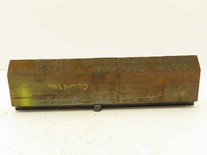 Press Brake Gooseneck Punch Die 15-5/16" Long 90° V 3/8" Finger 3-3/4" H