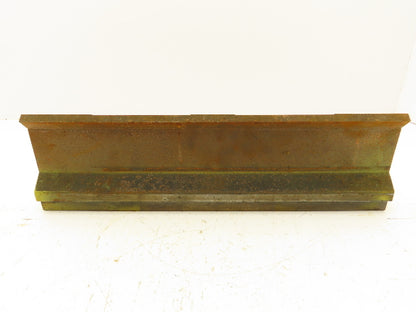 Press Brake Gooseneck Punch Die 15-5/16" Long 90° V 3/8" Finger 3-3/4" H
