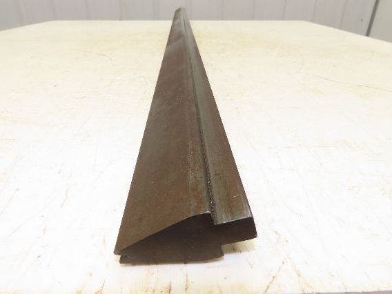 Press Brake Die 72-9/16" Long 30° V 1/8" W 3/16" D 1-3/4" H 1/2" Tang