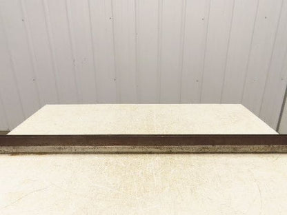 Press Brake Die 44-1/2" Long 30° V 1/2" W 13/16" D 2-5/16" H 1/2" Tang