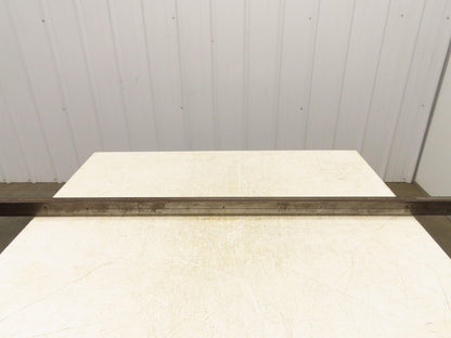 Press Brake Die 61-1/2" Long 90° V 1/4" W 1/8" D 1-3/4" H 1/2" Tang