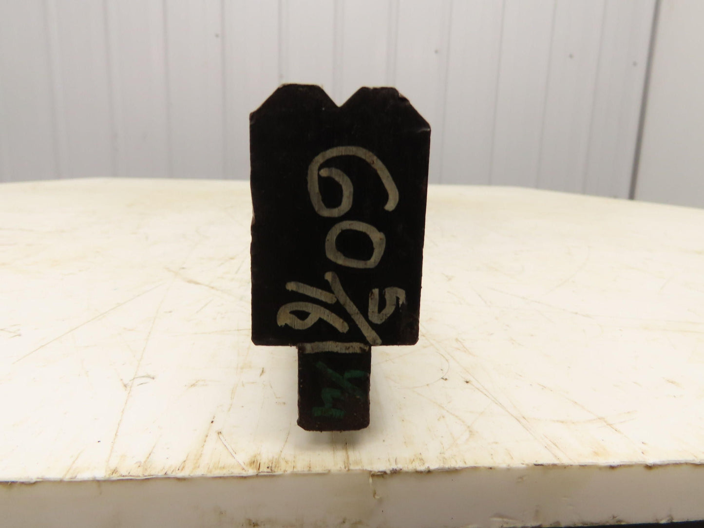 Press Brake Die 60-3/8" Long 90° V 3/16" W 1/8" D 1-5/8" H 1/2" Tang